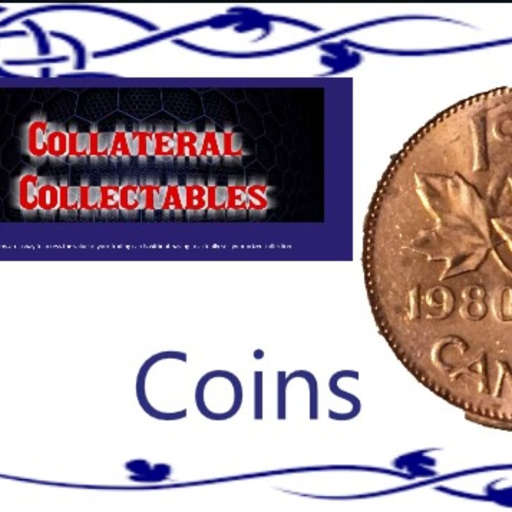 Canada 1980 1 penny ms- Canadian Penny: A Brilliant Uncirculated Specimen.